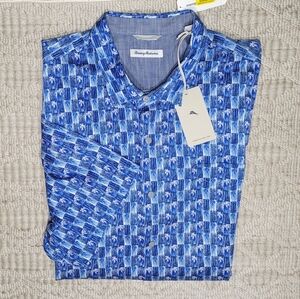 Tommy Bahama Piccolo Palms Camp Shirt Mens 3XLB